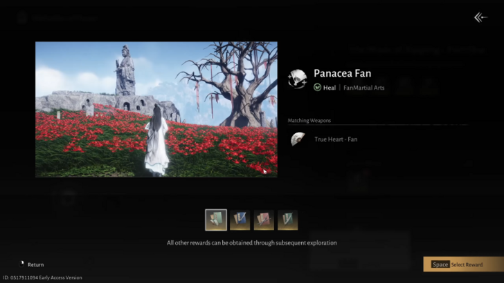 Free Weapon from Qi Sheng