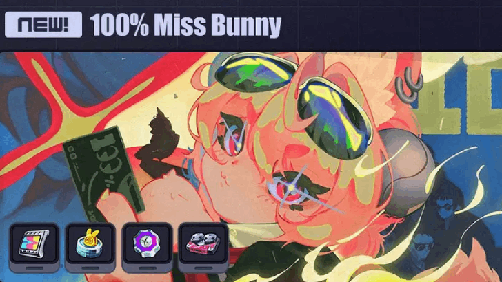 100 Miss Bunny