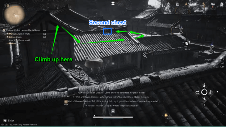Obtaining the Second Chest in Heaven Well