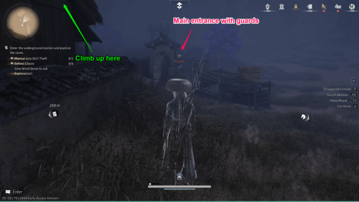 Climbing Up the House on the Left