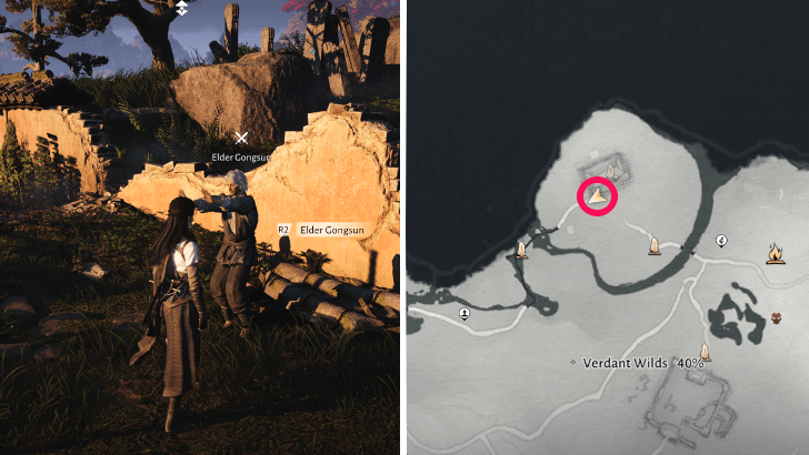 Elder Gongsun Location