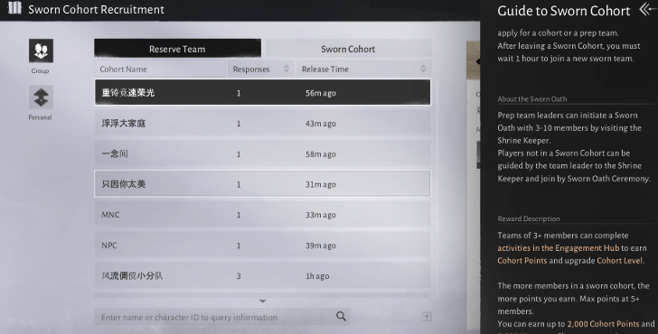 Romance Guide - Sworn Cohort