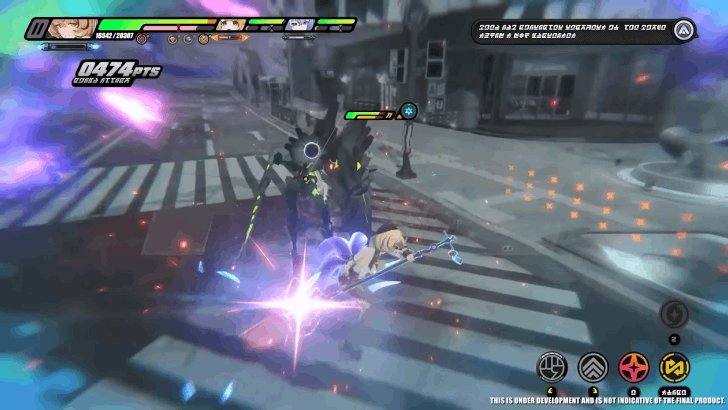 Simulated Sequence Showdown Combat