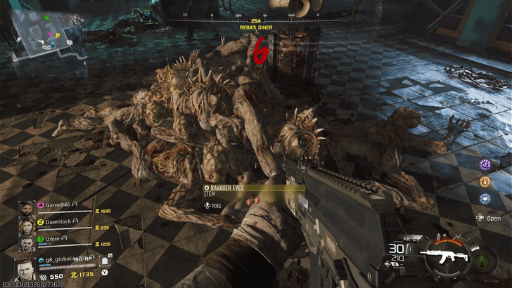 Pick up the Ravager Eyes