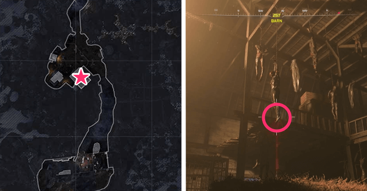 CoD BO7 Hanging Corpse