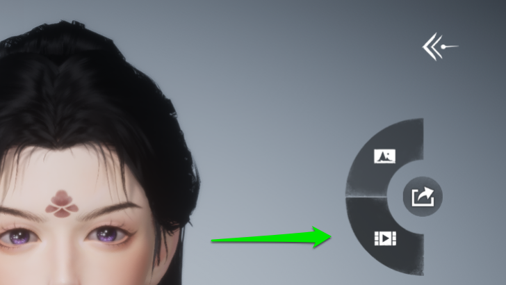 Share Character via Gallery