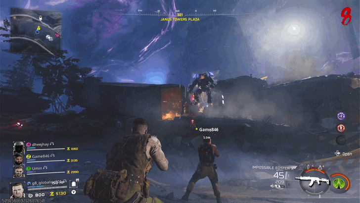 West of Janus Tower Plaza