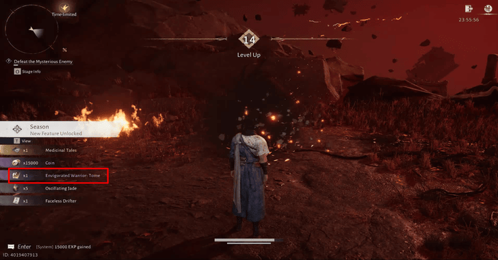 ,Envigorated Warrior Legacy Clue 3