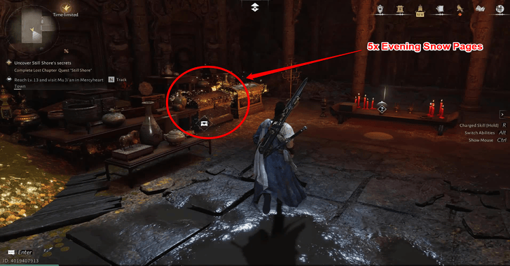 ,Evening Snow Legacy Clue 2