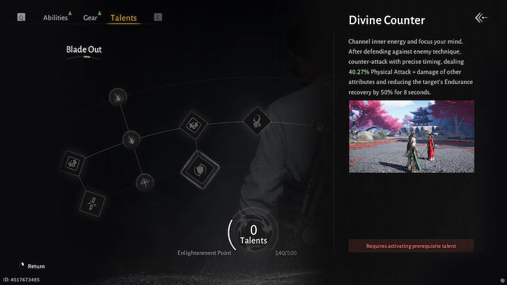 Divine Counter Location