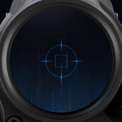 Blue Target Icon