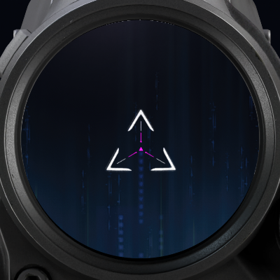 Purple Triangulate Icon