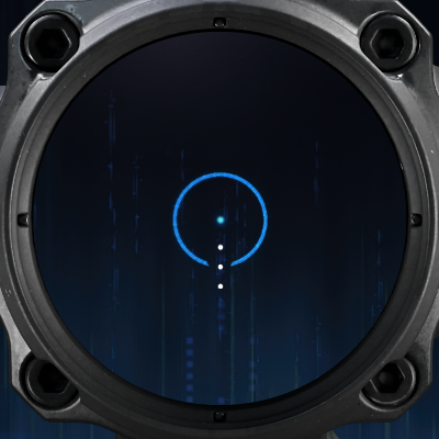 Blue Circle Icon