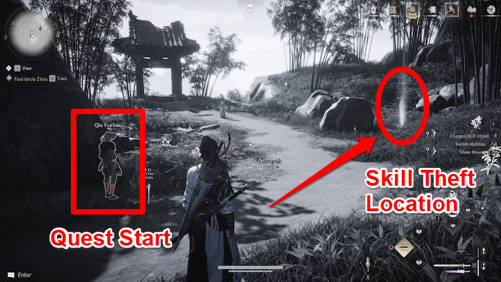 Veil of Stillness Location