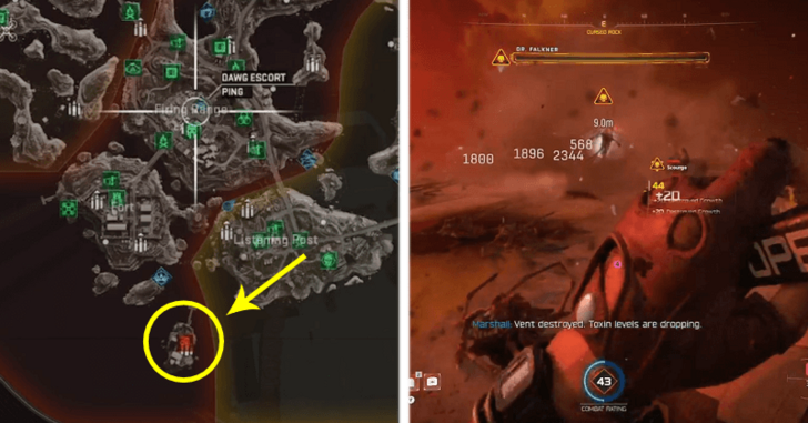 Dr Faulkner Location and Fight