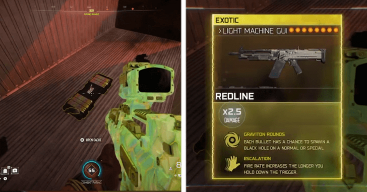 Exotic Case and Exotic Weapon Drop