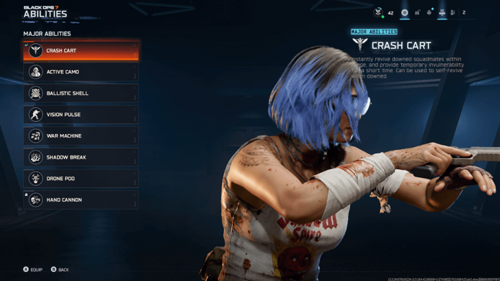 Major Ability Select