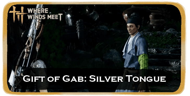 Gift of Gab: Silver Tongue Banner