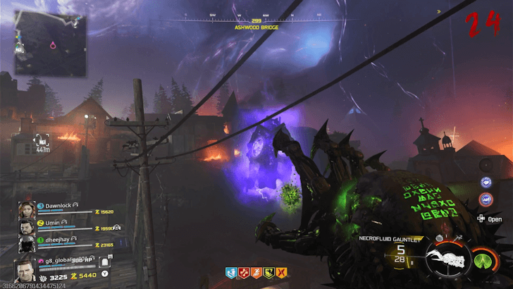 Shoot clock on Ashwood