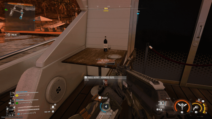 Cradle Report - Advanced Tests Endgame Intel Location