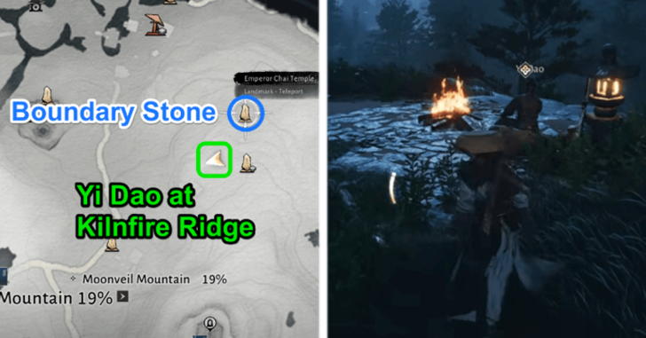 WWM - Yi Dao at Ruined Temple Map