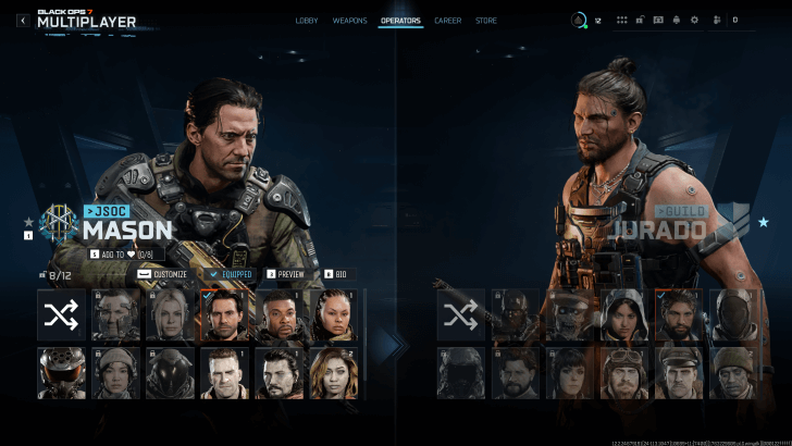 One Operator for Each Faction