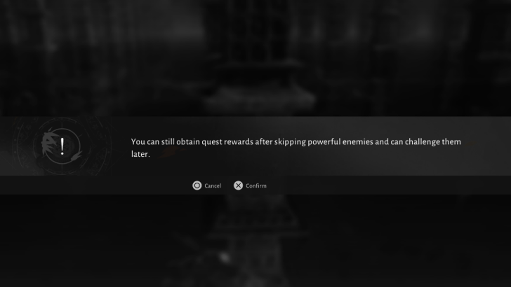 WWM - Skip Boss Option