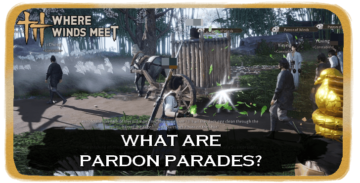 What are Pardon Parades
