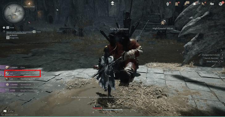 ,Vital Leech Legacy Clue 2