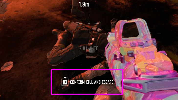 Confirm the Doctor Faulkner Kill to Escape