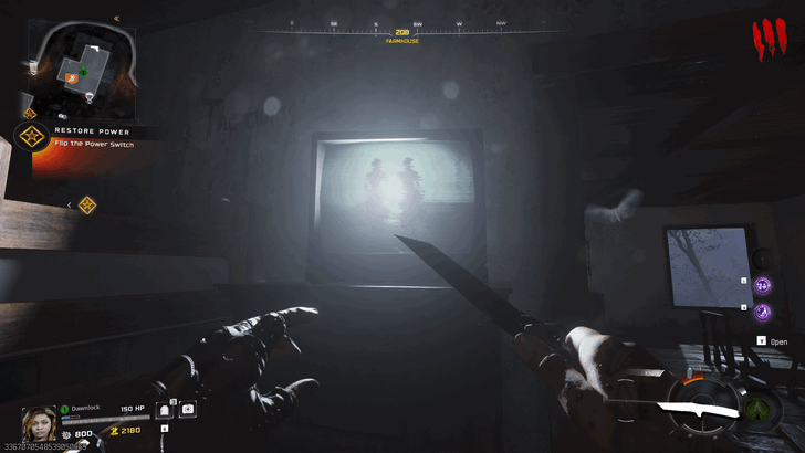 Silhouette of two girls