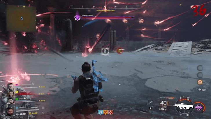 CoD BO7 Red Projectiles