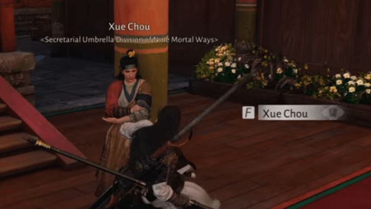 WWM - Talk to Xue Chou