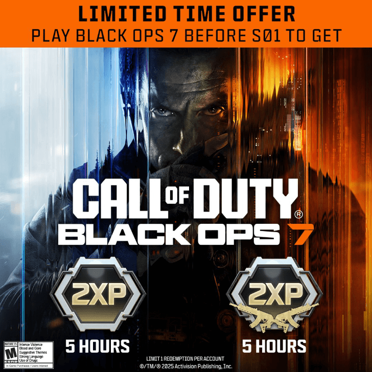 Black Ops 7 2XP Before S01