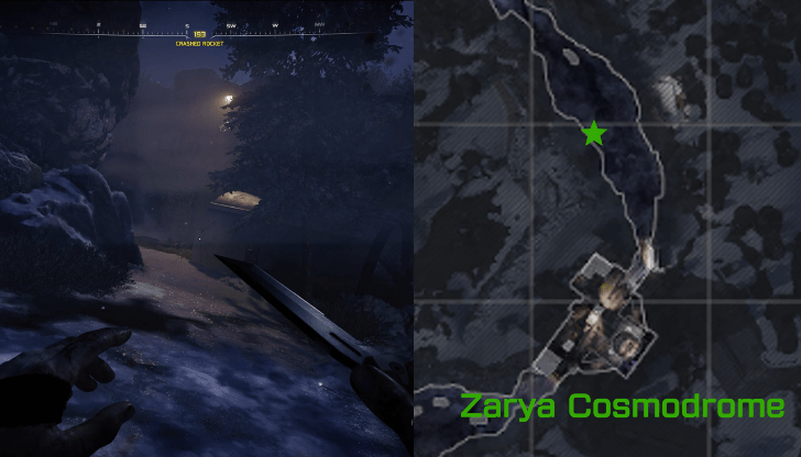 Hidden Passage in Crashed Rocket