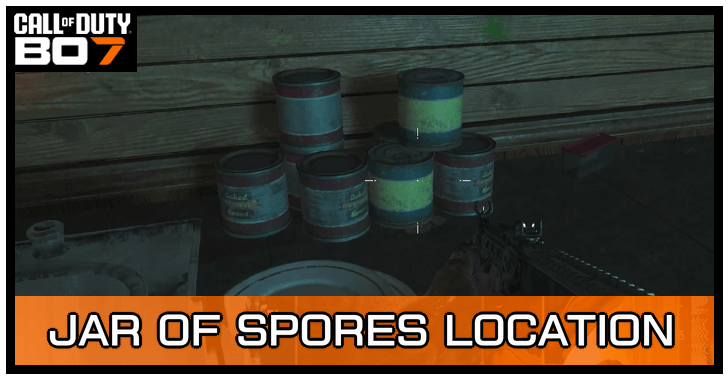 CoD BO7 Jar of Spores Location
