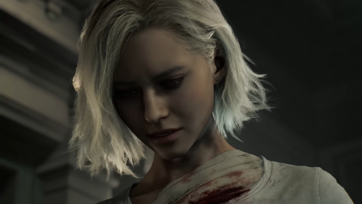 RE9 Grace Ashcroft Looking Down While Wounded