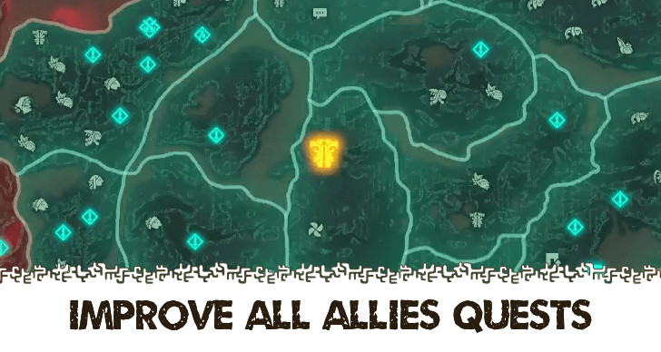 List of All Improve All Allies Quests