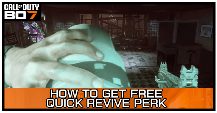 CoD BO7 How to Get Free Quick Revive Perk