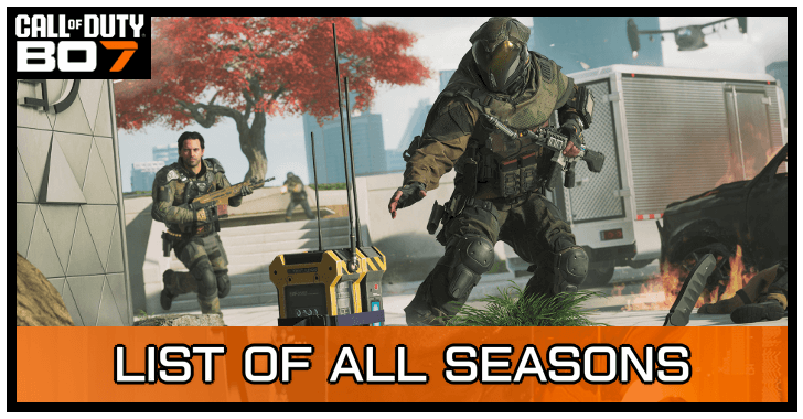 Black Ops 7 - List of All Seasons