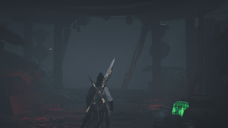 WWM - Gate with Ribbons and Lantern