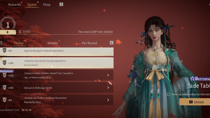 Where Winds Meet - Battle Pass - Daily Quests