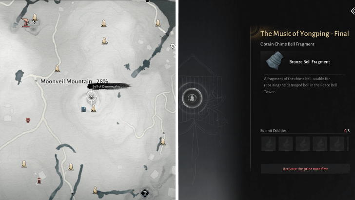 Repair the Bell of Demoncalm