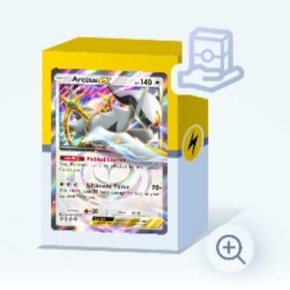 Arceus ex and Raichu Rental Deck