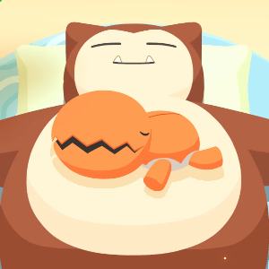 Pokemon Sleep - Atop-Belly Sleep