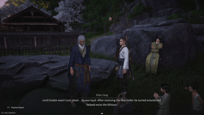 Speak to Elder Jiang