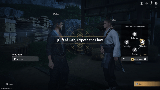 Mu Jiren Gift of Gab