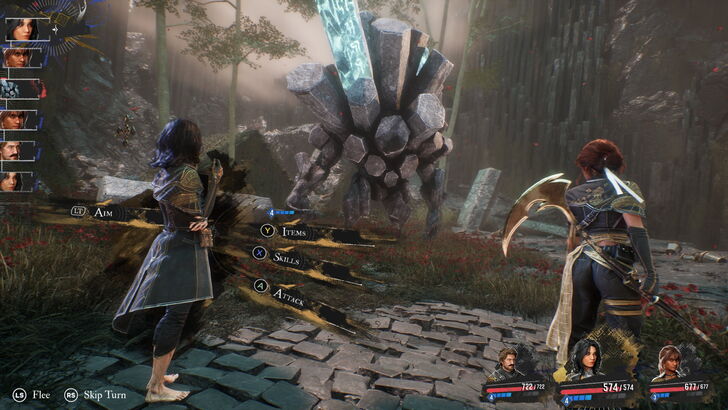 expedition 33 combat against random encounter