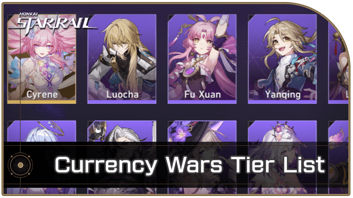 Honkai Star Rail - Currency Wars Tier List