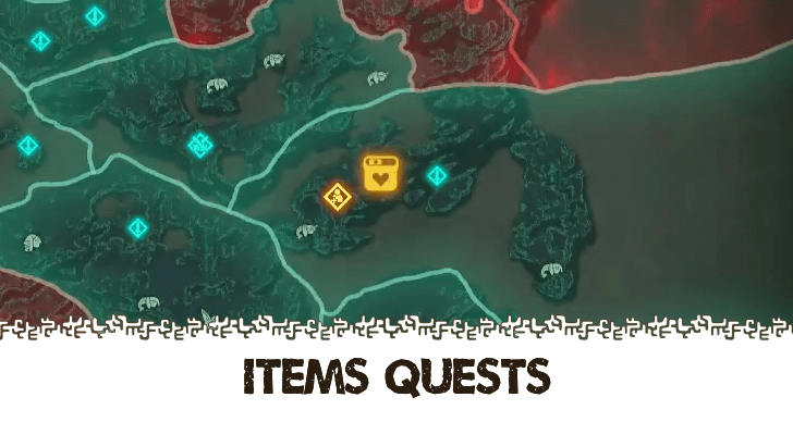 List of All Items Quests